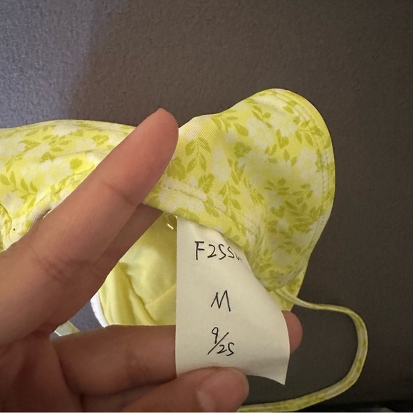 Bikini Coquette Floral Green/Yellow - Picture 8 of 8
